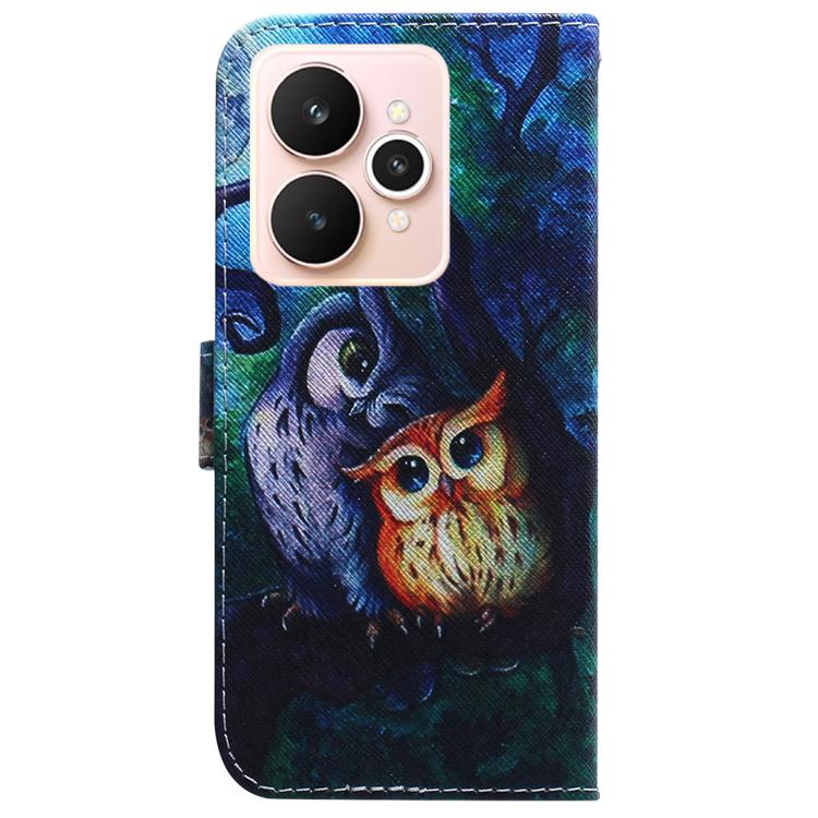 For Realme 15 5G / Realme 15 Pro 5G Coloured Drawing Flip Leather Phone Case
