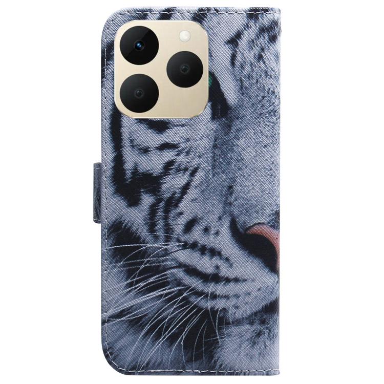 For Realme 15T 5G Coloured Drawing Flip Leather Phone Case