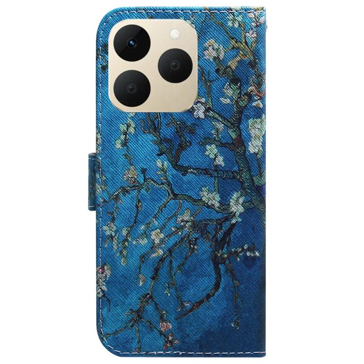 For Realme 15T 5G Coloured Drawing Flip Leather Phone Case