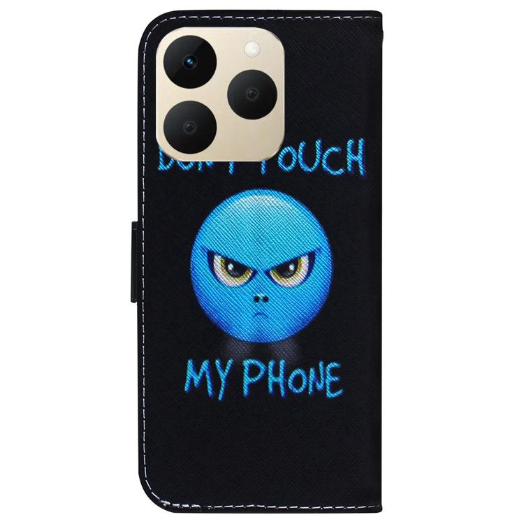 For Realme 15T 5G Coloured Drawing Flip Leather Phone Case