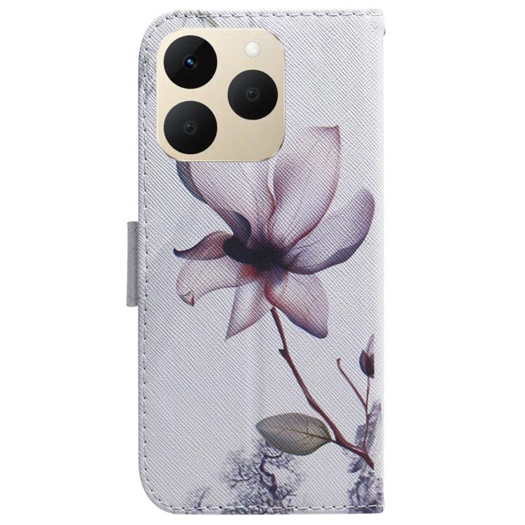For Realme 15T 5G Coloured Drawing Flip Leather Phone Case