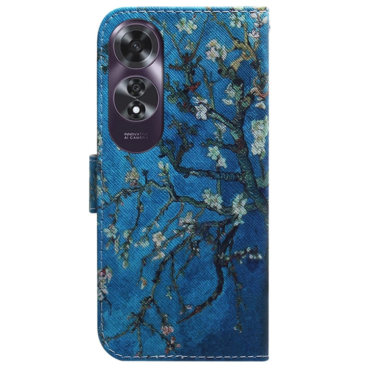 For OPPO A60 4G Coloured Drawing Flip Leather Phone Case