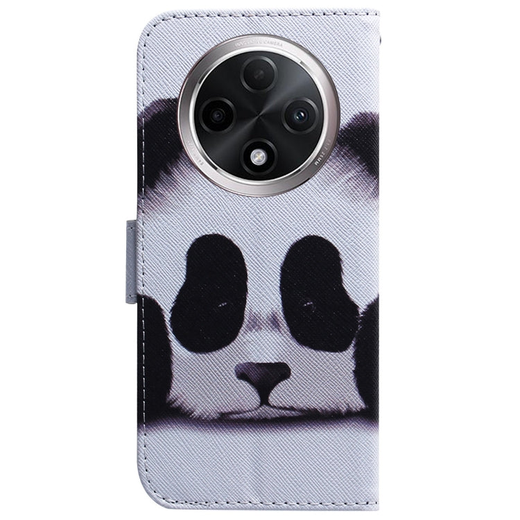 For OPPO A3 Pro 5G Coloured Drawing Flip Leather Phone Case