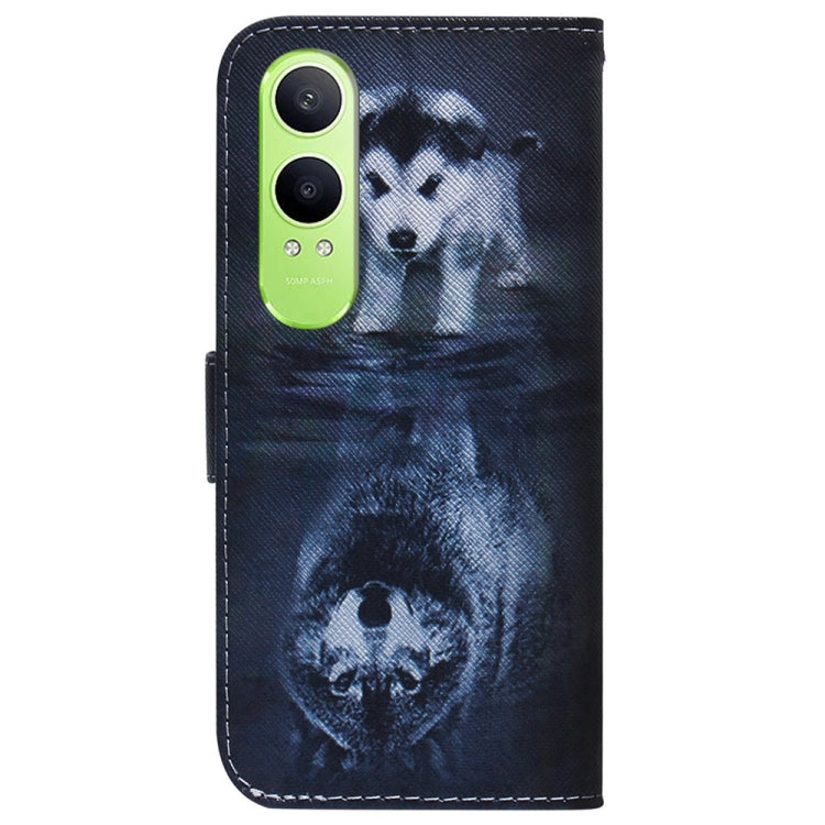 For OPPO K12x Coloured Drawing Flip Leather Phone Case