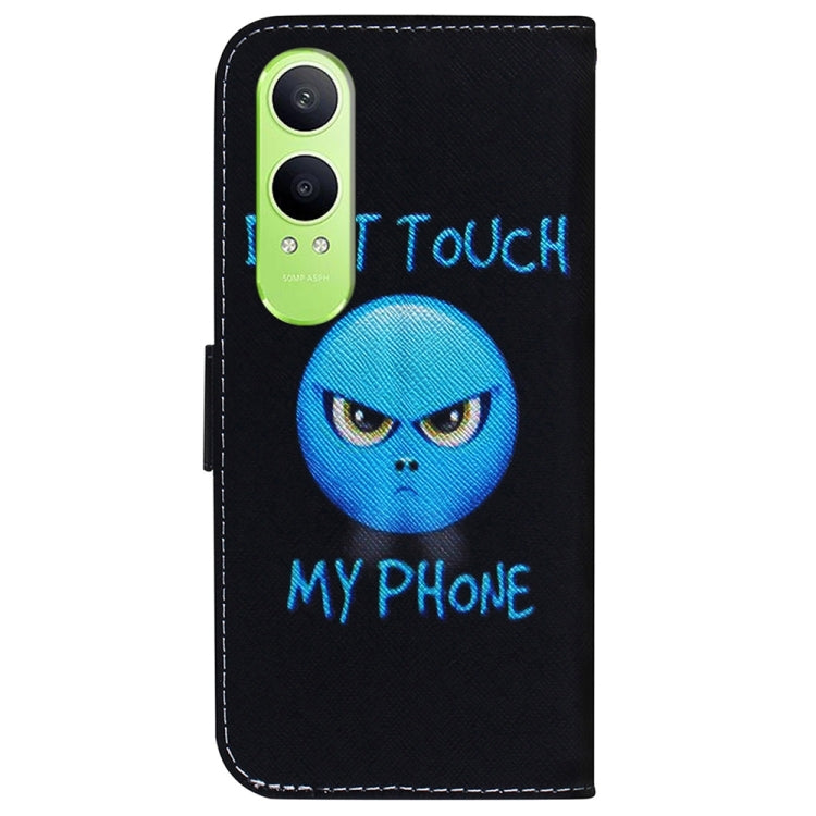 For OPPO K12x Coloured Drawing Flip Leather Phone Case