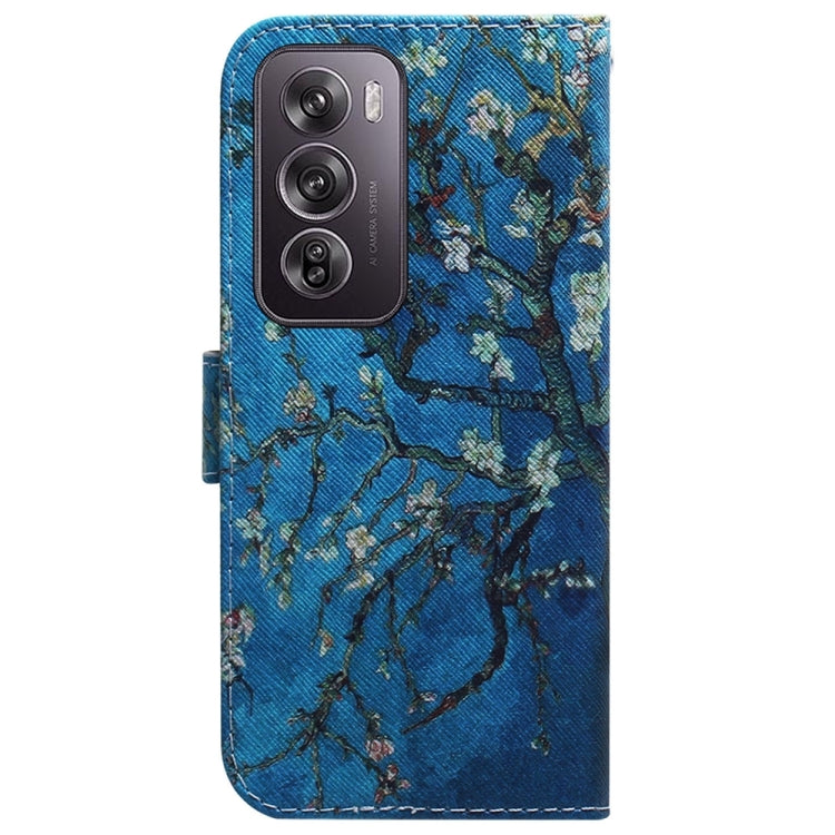 For OPPO Reno12 Pro 5G Global Coloured Drawing Flip Leather Phone Case