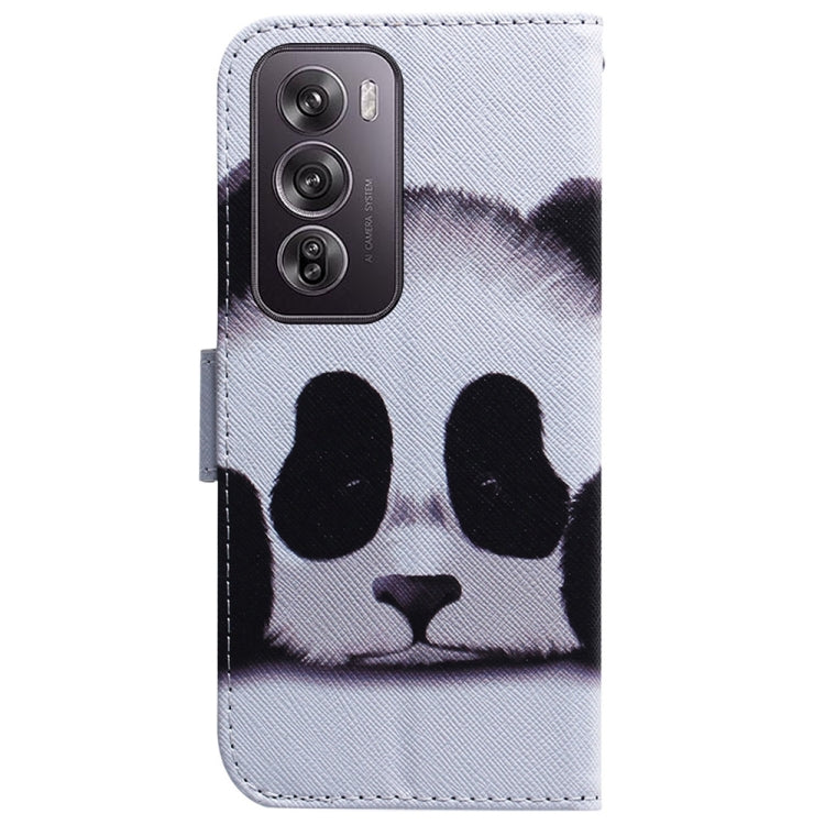 For OPPO Reno12 Pro 5G Global Coloured Drawing Flip Leather Phone Case