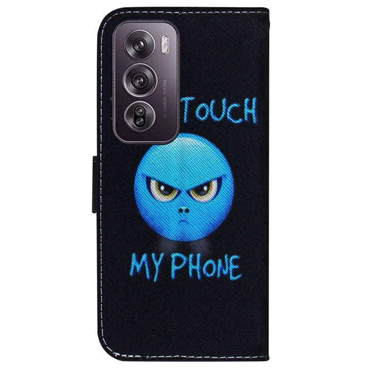 For OPPO Reno12 Pro 5G Global Coloured Drawing Flip Leather Phone Case