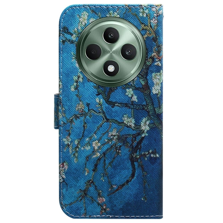 For OPPO Reno12 F 5G Coloured Drawing Flip Leather Phone Case