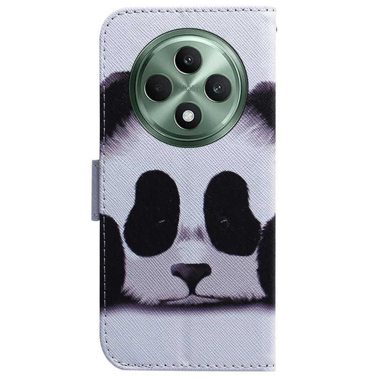 For OPPO Reno12 F 5G Coloured Drawing Flip Leather Phone Case