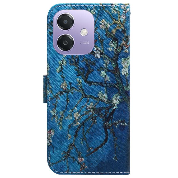 For OPPO A5x 5G / A3 4G / 5G / A3x 4G / 5G Coloured Drawing Flip Leather Phone Case