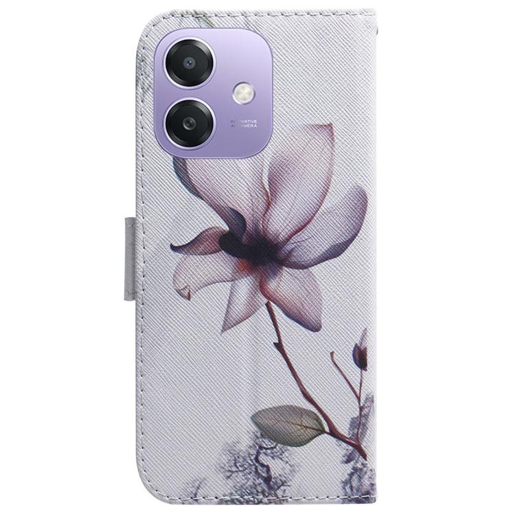 For OPPO A5x 5G / A3 4G / 5G / A3x 4G / 5G Coloured Drawing Flip Leather Phone Case