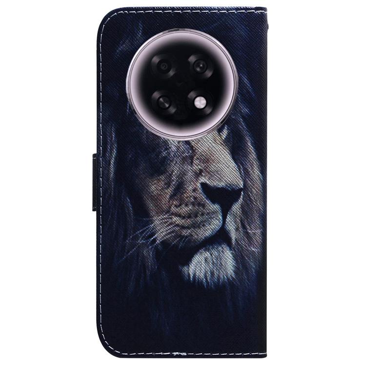 For OPPO A6 GT 5G Coloured Drawing Flip Leather Phone Case
