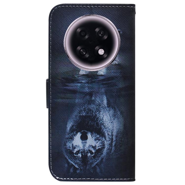 For OPPO A6 GT 5G Coloured Drawing Flip Leather Phone Case