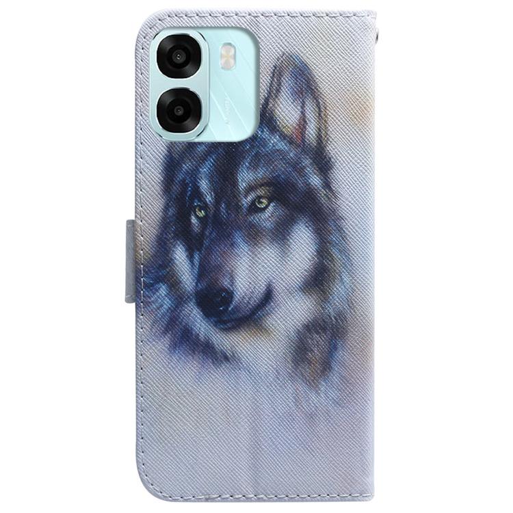 For OPPO A6 / A6s / A6t / A6x 4G / 5G Global Coloured Drawing Flip Leather Phone Case