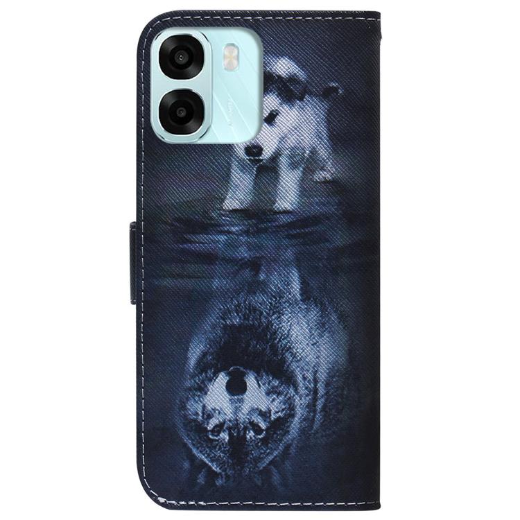 For OPPO A6 / A6s / A6t / A6x 4G / 5G Global Coloured Drawing Flip Leather Phone Case