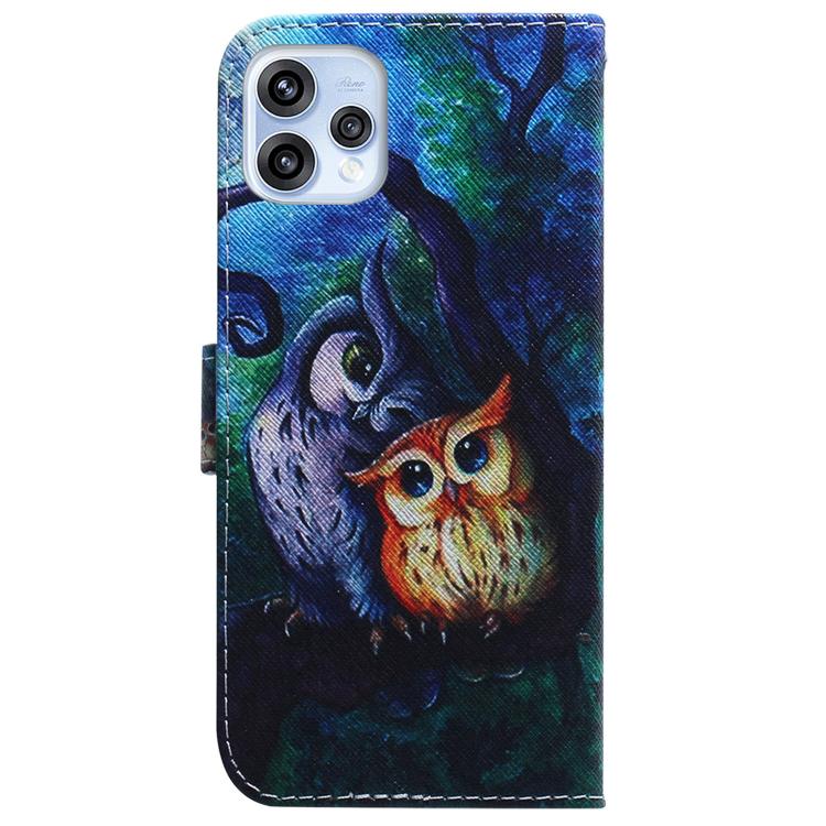 For OPPO Reno15 5G Global Coloured Drawing Flip Leather Phone Case