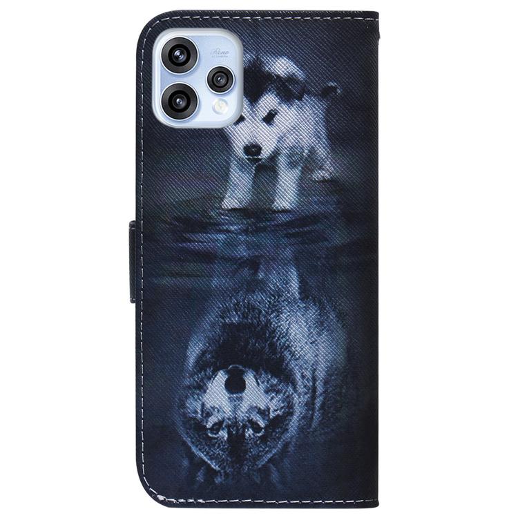 For OPPO Reno15 5G Global Coloured Drawing Flip Leather Phone Case