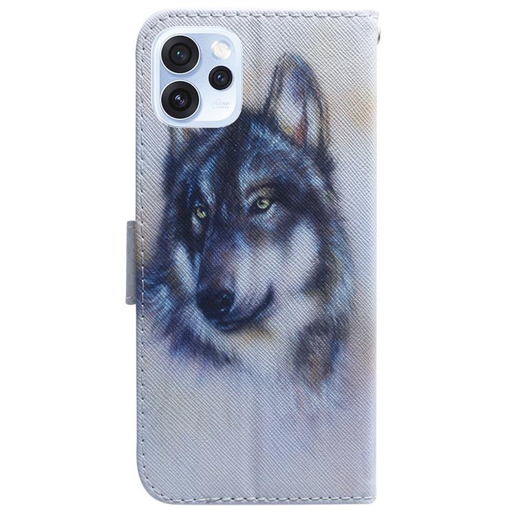 For OPPO Reno15 Pro 5G / Reno15 Pro Mini 5G Coloured Drawing Flip Leather Phone Case