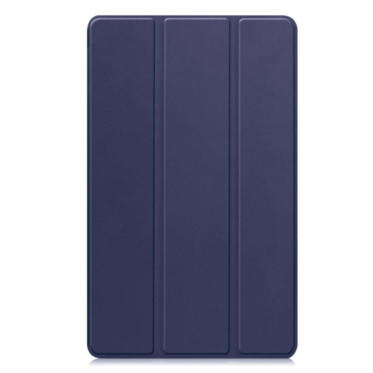 For Honor Pad X7 2025 Custer Texture 3-Fold Holder Leather Smart Tablet Case