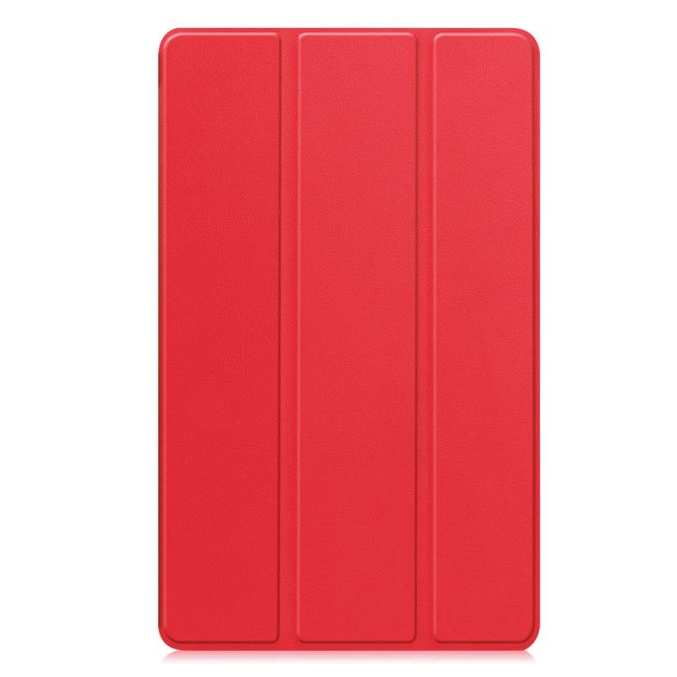 For Honor Pad X7 2025 Custer Texture 3-Fold Holder Leather Smart Tablet Case