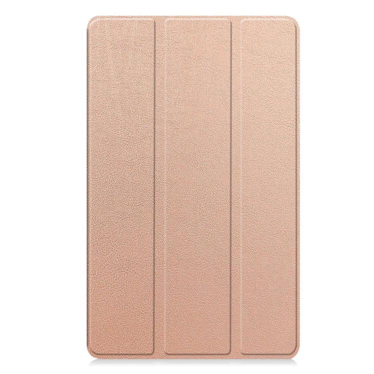 For Honor Pad X7 2025 Custer Texture 3-Fold Holder Leather Smart Tablet Case
