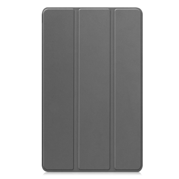 For Honor Pad X7 2025 Custer Texture 3-Fold Holder Leather Smart Tablet Case