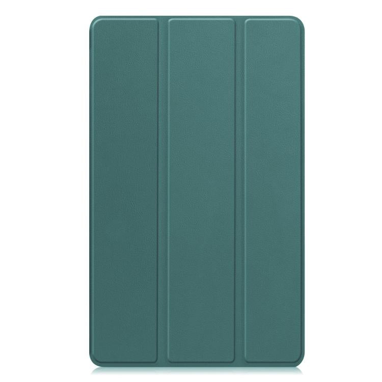 For Honor Pad X7 2025 Custer Texture 3-Fold Holder Leather Smart Tablet Case