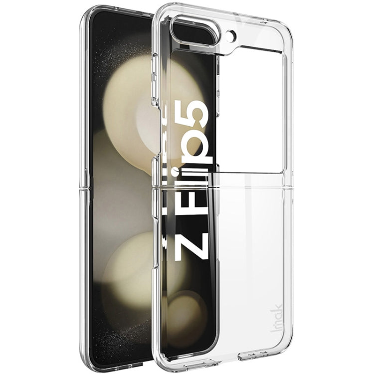 For Samsung Galaxy Z Flip5 5G imak Wing II Pro Series Wear-resisting Crystal Phone Case(Transparent)