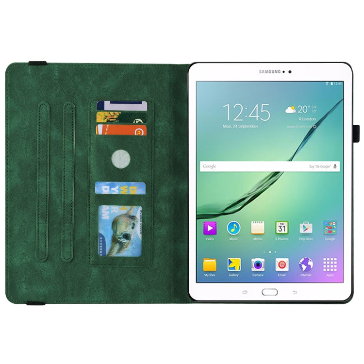 For Samsung Galaxy Tab S2 9.7 T810 T815 Butterfly Flower Embossed Leather Tablet Case