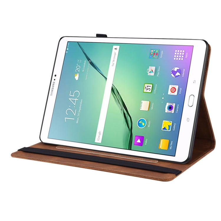 For Samsung Galaxy Tab S2 9.7 T810 T815 Butterfly Flower Embossed Leather Tablet Case