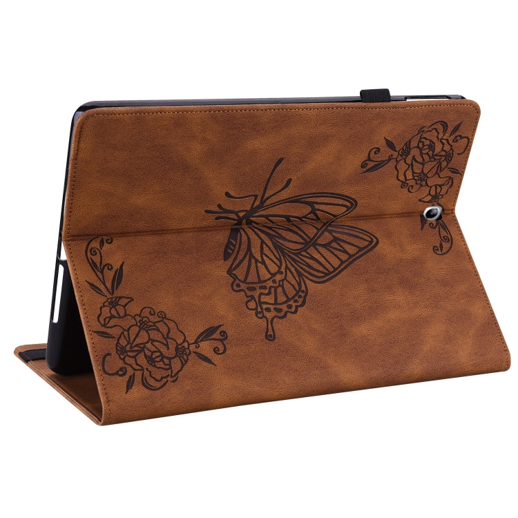 For Samsung Galaxy Tab S2 9.7 T810 T815 Butterfly Flower Embossed Leather Tablet Case