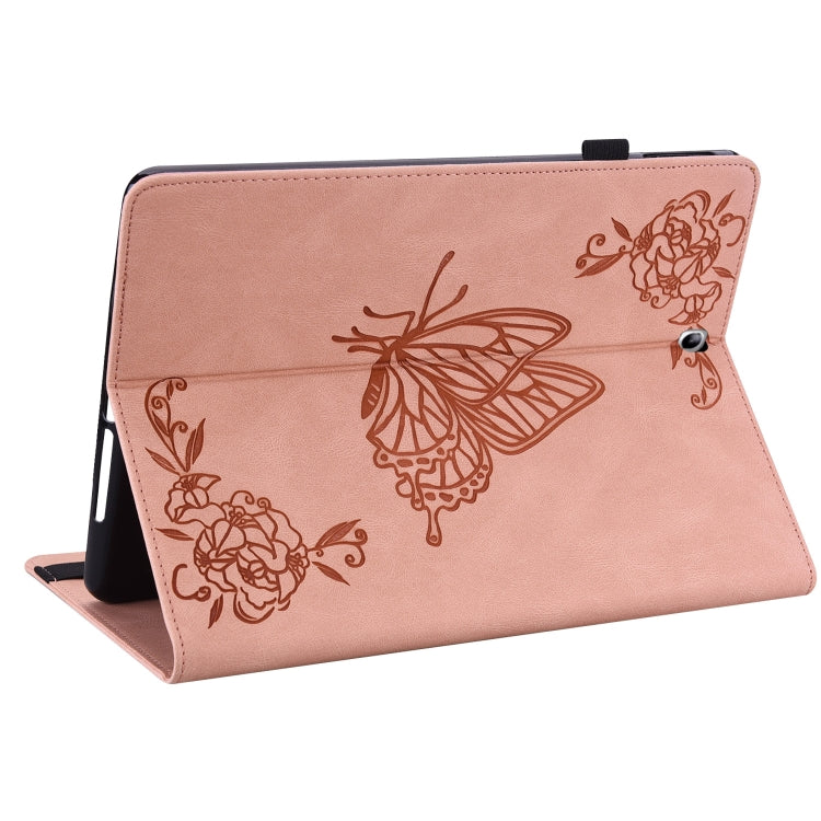For Samsung Galaxy Tab S2 9.7 T810 T815 Butterfly Flower Embossed Leather Tablet Case
