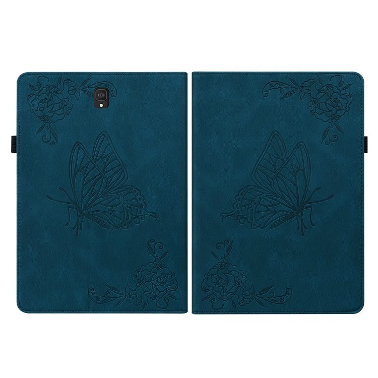For Samsung Galaxy Tab S4 10.5 SM-T830 Butterfly Flower Embossed Leather Tablet Case