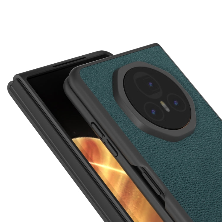 For Honor Magic V3 ABEEL Genuine Leather Luolai Series Phone Case