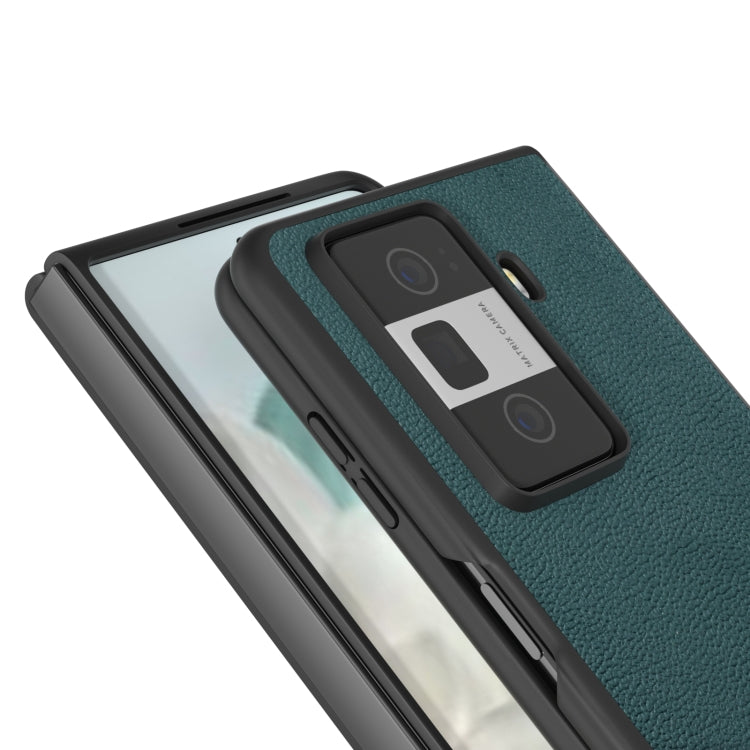 For Honor Magic Vs3 ABEEL Genuine Leather Luolai Series Phone Case