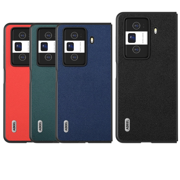 For Honor Magic Vs3 ABEEL Genuine Leather Luolai Series Phone Case