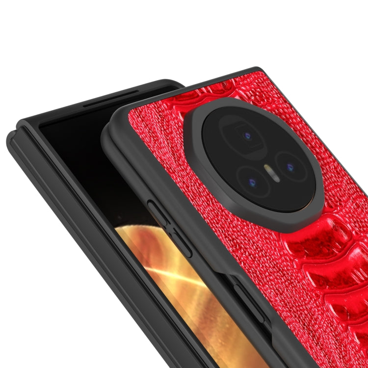 For Honor Magic V3 ABEEL Genuine Leather Weilai Series Phone Case