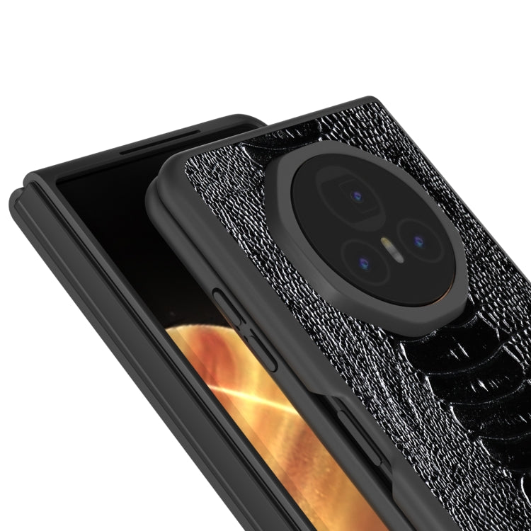 For Honor Magic V3 ABEEL Genuine Leather Weilai Series Phone Case