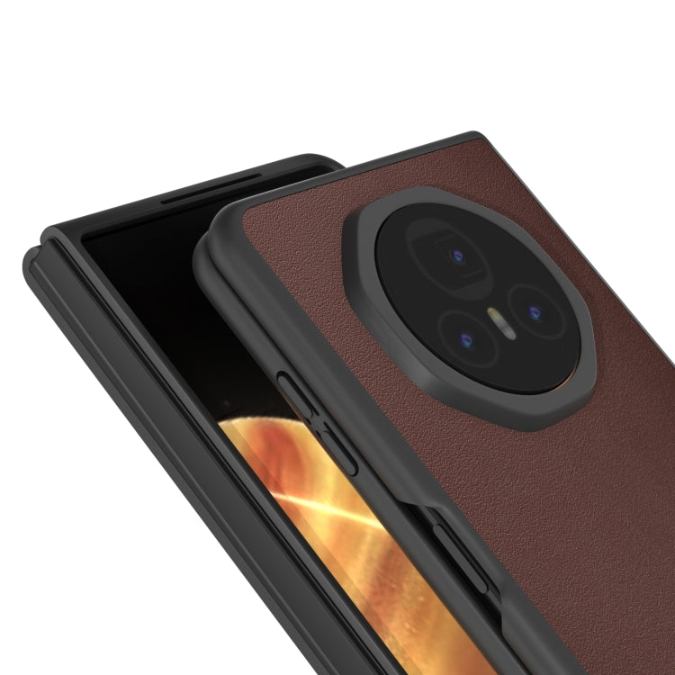 For Honor Magic V3 ABEEL Genuine Leather Xiaoya Series Phone Case