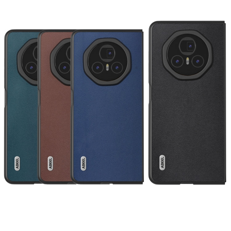 For Honor Magic V3 ABEEL Genuine Leather Xiaoya Series Phone Case