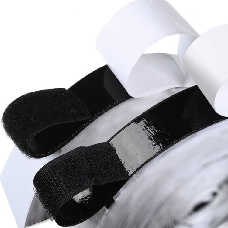 2.5cm Nylon Garment Textile Accessories With Double Sided Adhesive Hook and Loop Fastener