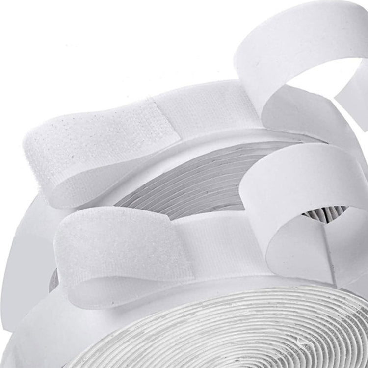 2.5cm Nylon Garment Textile Accessories With Double Sided Adhesive Hook and Loop Fastener