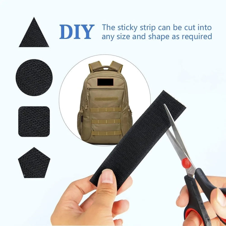 2.5cm Nylon Garment Textile Accessories With Double Sided Adhesive Hook and Loop Fastener