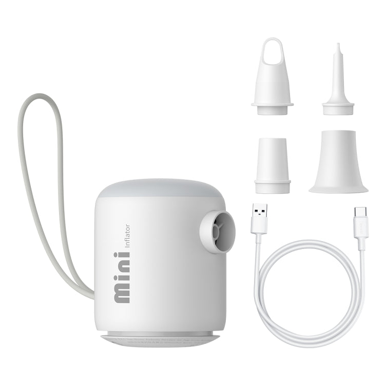 Baseus PocketGo Outdoor Camping Mini Portable Air Pump(White)