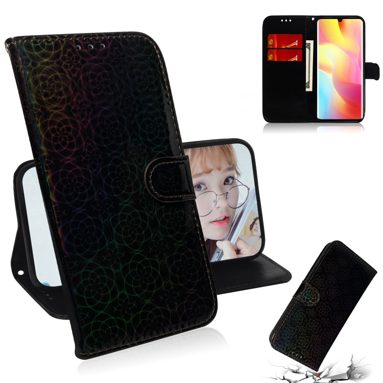 For Xiaomi Mi Note 10 Lite Solid Color Colorful Magnetic Buckle Horizontal Flip PU Leather Case with Holder & Card Slots & Wallet & Lanyard
