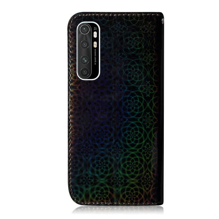 For Xiaomi Mi Note 10 Lite Solid Color Colorful Magnetic Buckle Horizontal Flip PU Leather Case with Holder & Card Slots & Wallet & Lanyard