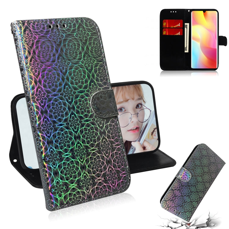 For Xiaomi Mi Note 10 Lite Solid Color Colorful Magnetic Buckle Horizontal Flip PU Leather Case with Holder & Card Slots & Wallet & Lanyard