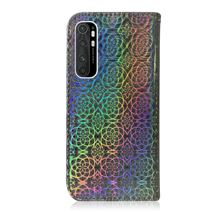 For Xiaomi Mi Note 10 Lite Solid Color Colorful Magnetic Buckle Horizontal Flip PU Leather Case with Holder & Card Slots & Wallet & Lanyard