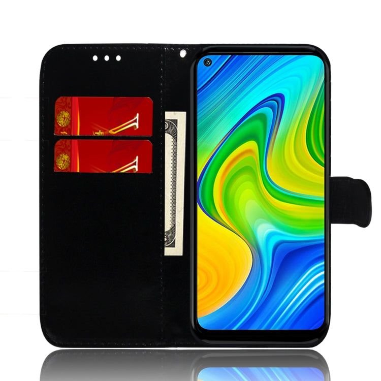 For Xiaomi Redmi Note 9 / 10X 4G Solid Color Colorful Magnetic Buckle Horizontal Flip PU Leather Case with Holder & Card Slots & Wallet & Lanyard